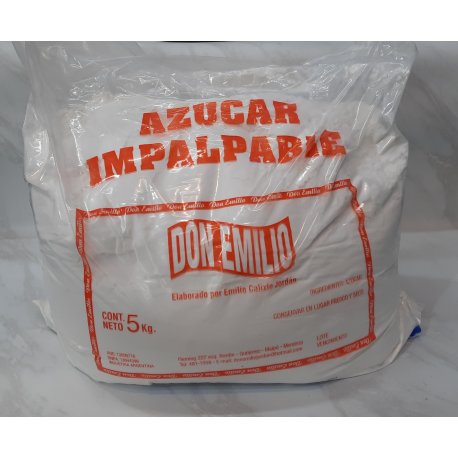 Azúcar Impalpable Don Emilio x 5 kg.