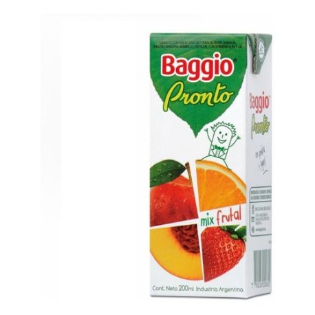 Jugo Baggio x 18 u. - Mix Frutal ( 125 cc c/u)