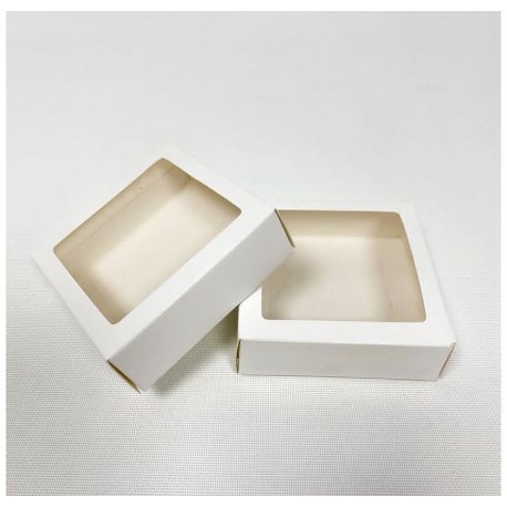 Caja Cookies con Visor x 1 - Cuadrada