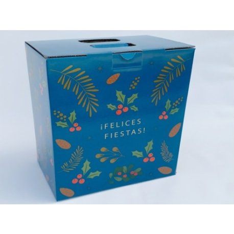 Caja Navideña Microcorrugado Premium (30x25x35cm) x 1u