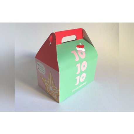 Maletín Caja Diseño "Navideño" (15x10x9cm) x 1u