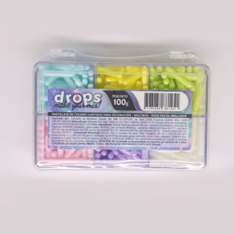 Drops Perlas Mix Multibox 6 Pastel x 110gr