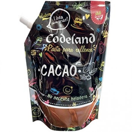 Pasta Relleno Codeland 500 gr - Cacao