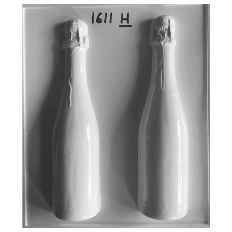 Placa Acetato Molde x1 - Botella de Champagne (1611H)