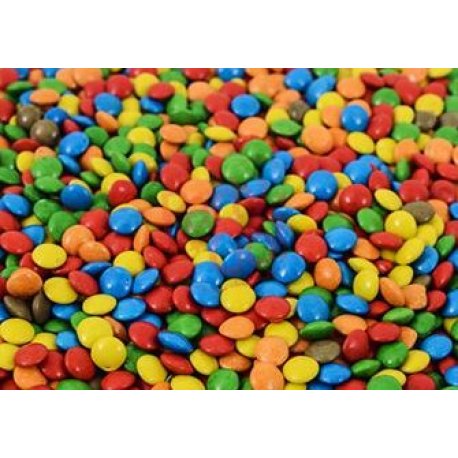 Confites Mini Lentejas de Chocolate Multicolor x 1 kgs.
