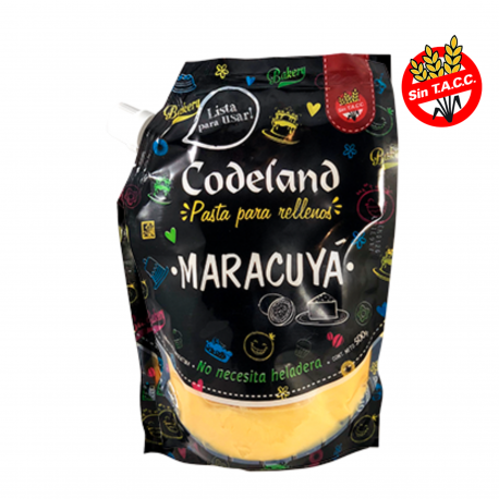 Pasta Relleno Codeland 500gr - Maracuya