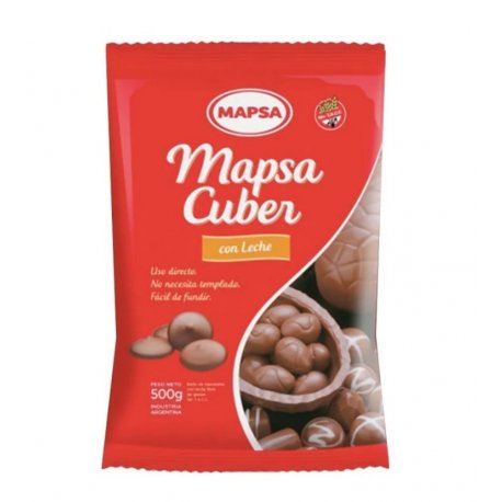Chocolate MapsaCuber CAJA x 5 kg. (10u. x 500 gr.)
