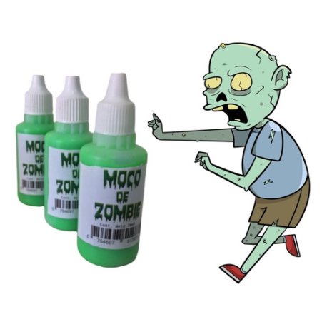Moco  de Zombie Halloween x 20 ml.