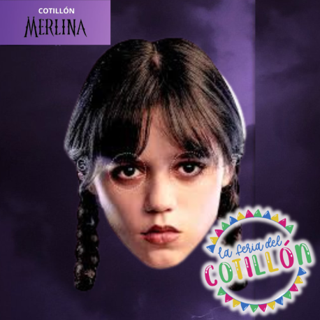 Antifaz Careta Merlina  x 10 u.