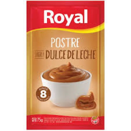 Postre en Polvo Royal 75 gr. x1 - DULCE DE LECHE