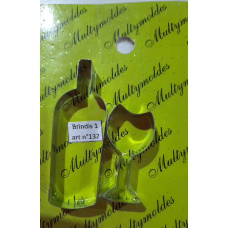 Cortante Metálico Brindis 1 (N 132) x 1 u.