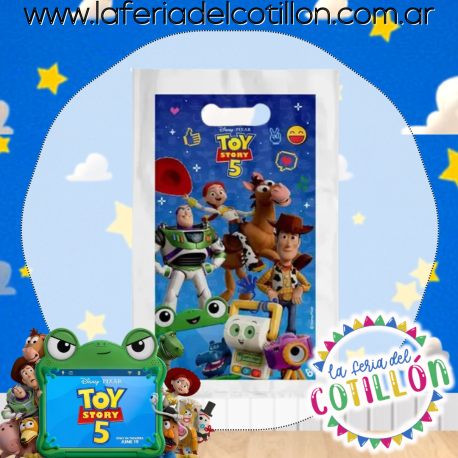 Bolsitas Plasticas Toy Story 5 x 10u.