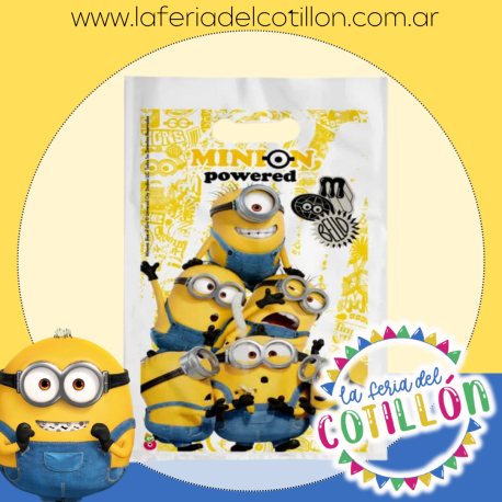Bolsitas Plasticas Minions x 10 u