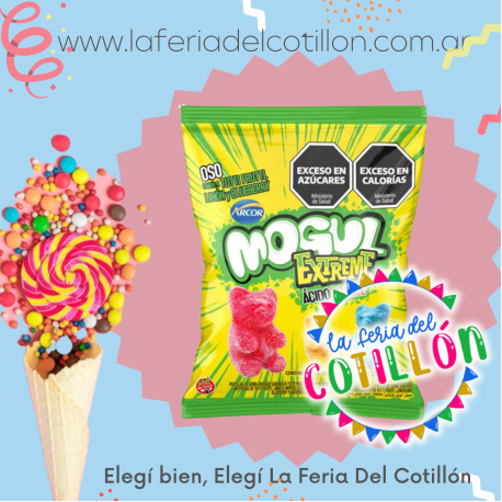 Gomita Mogul Osito Acido Extreme x 500grs