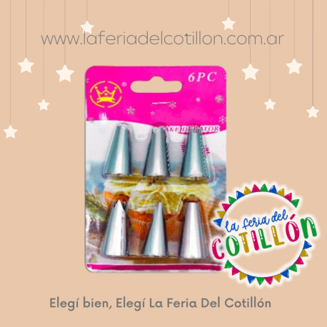 Set Picos Reposteros x 6 u.