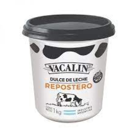 Dulce de Leche Repostero Vacalin x 1 K.