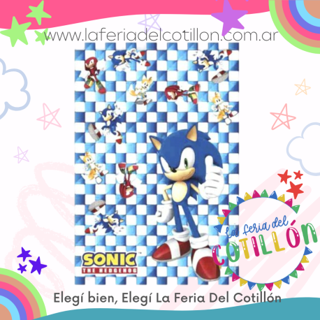 Mantel Plástico Sonic x 1 u.
