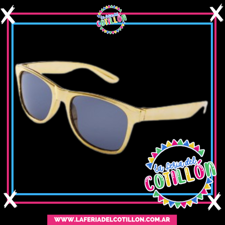 Anteojo Lenle Way Dorado x1 u.