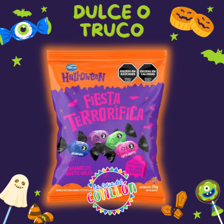 Caramelo Halloween Fiesta Terrorifica x 396grs