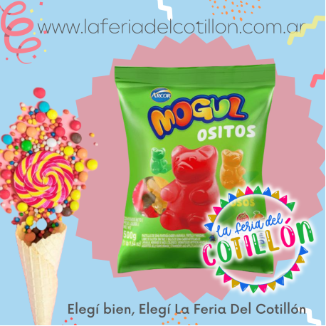Gomita Mogul Osito Dulce Jelly x 500 grs.