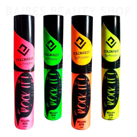 Mascaras para pestaña Neon (brilla en la osucridad) x1
