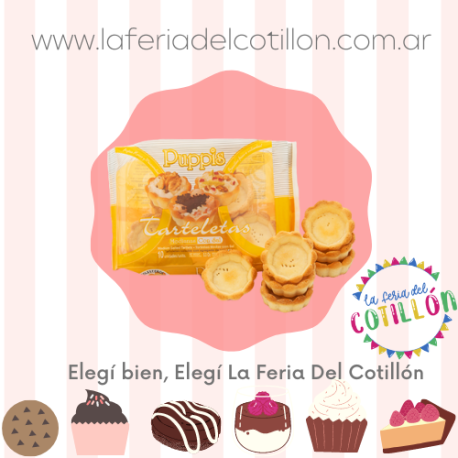 Tarteletas Saladas x 35 u.