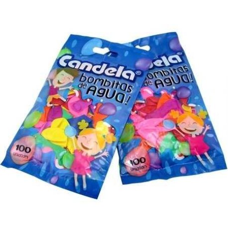 Bombitas de Agua Candela x 100u