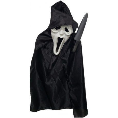 Disfraz Económico Halloween Set Fantasma (Scream)