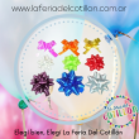 Moño Mágico Fantasia  Mediano x 10 u.