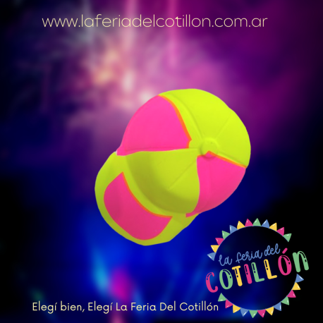 Gorra Plástica Fluo x 1