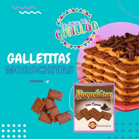OFERTA: - 15% Galletas Morochitas sabor Chocolate x 4.5kg (Granel)