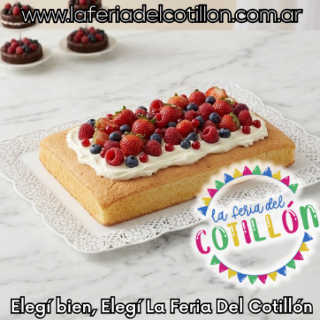 Blonda Plástica Rectangular 3KG 32 X 39 X 1 u.