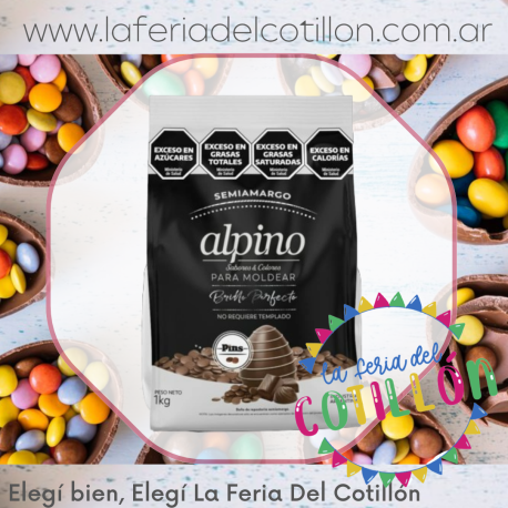 Chocolate Pins Alpino x 1kg.