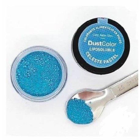 Colorante en Polvo Liposoluble Dust Color 10 cc x 1 u . (Celeste Pastel)