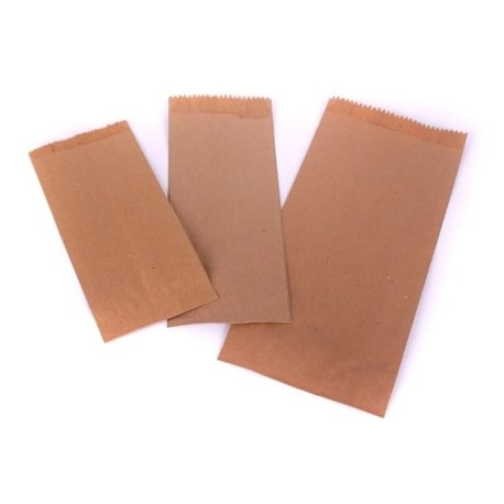 Bolsa Papel Kraft Madera N°6L x100
