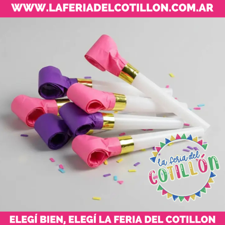 Asusta Suegra Lanza Confetti Colores Surtidos x6u.