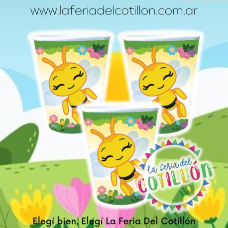 Vaso Abejita Chiquitita x 8 u.