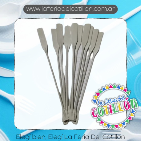 Agitador Café Cristal x 50 u.