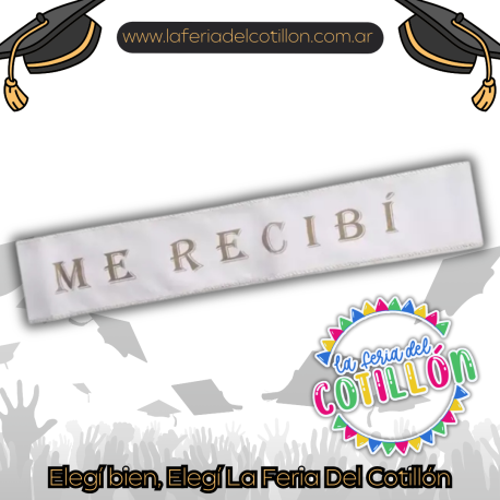 Banda Me Recibi  x 1u.