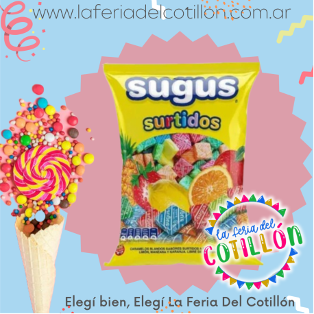 Caramelos Masticables Sugus x700g