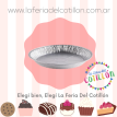 Bandeja Aluminio N°26 x 10 u. (Tartera 26 cm.)