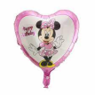Guirnalda Globo Metalizado Minnie Corazón  x 1 u