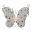 Set de Mariposa Blanco x 1 (Vincha, Alas y Varita)