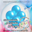 Globo Globolandia Perlado Celeste 10