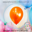 Globos Perlados Candela 9'' Naranja x 50 u.