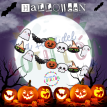 Guirnalda Carton Miedo Halloween (300cm) x 1u.