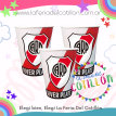 Vaso River Plate x 8 u.