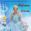 Disfraz Princesa Cenicienta x 1u.