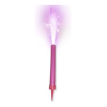 Bengala Holográfica Llama Rosa x 4 u.
