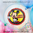 Globo Metalizado Mickey Happy Birthday 18” (45cm) x 1u.